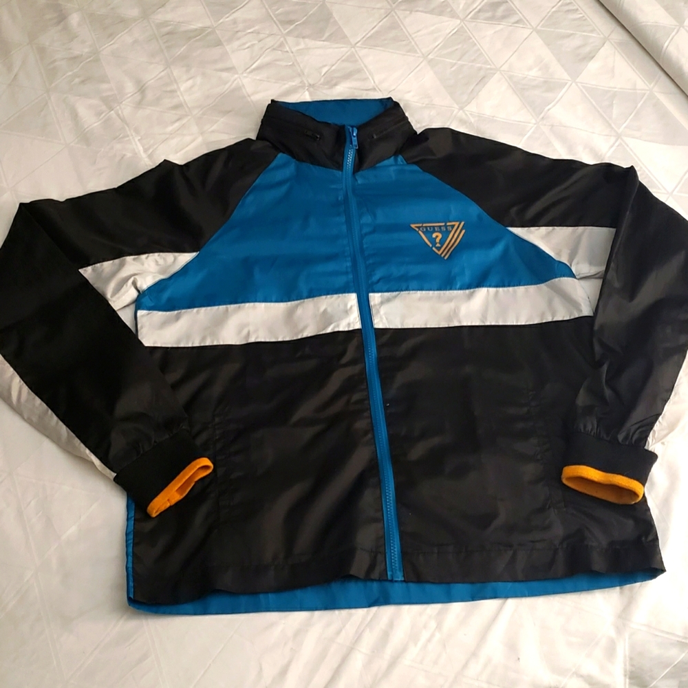 Vintage 90s GUESS LOS ANGELES windbreaker/ warm-up jacket